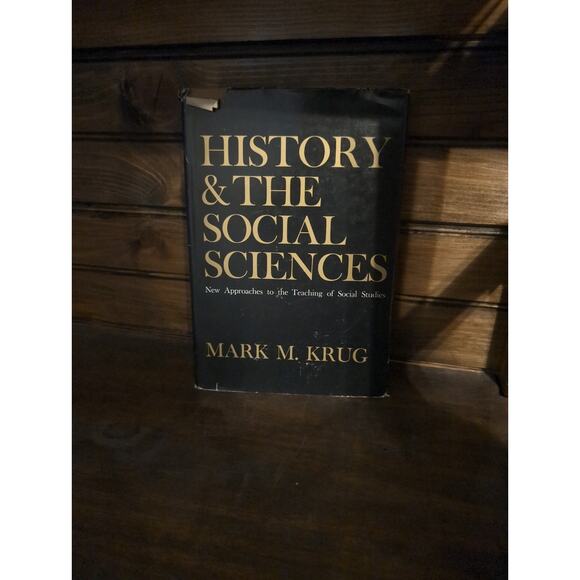 History & Social Sciences by Mark M. Krug 1967 Hardcover, Educational, Reading‎ - Picture 1 of 6